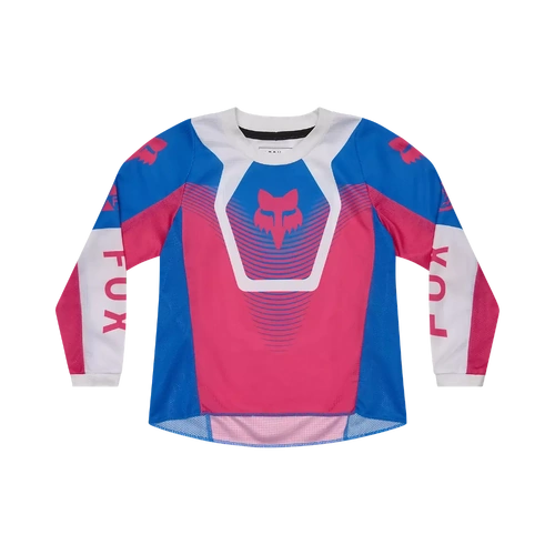 Fox 2026 Kids 180 Collect MX Jersey - Blue/Pink