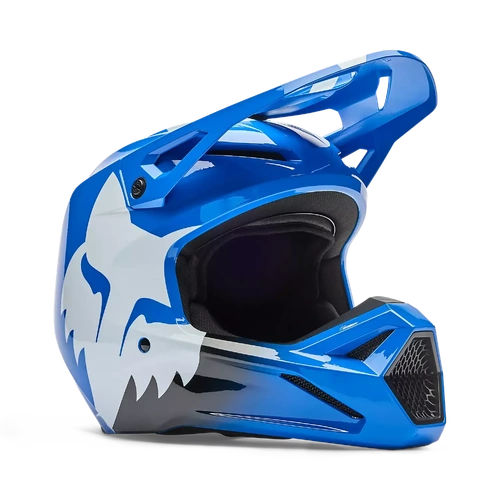 Fox 2026 V1 Shield MX Helmet - Blue