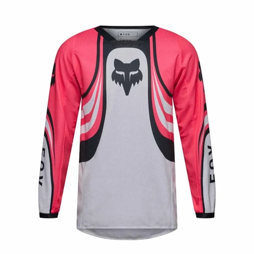 Fox 2027 Youth 180 Draft Jersey - White/Pink