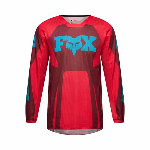 Fox 2027 Youth 180 Raid Jersey - Rust
