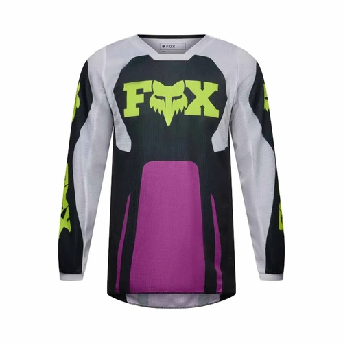 Fox 2027 Youth 180 Raid Jersey - Purple Lava