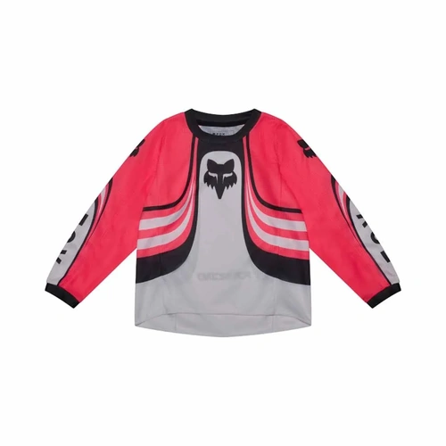 Fox 2027 Kids 180 Draft Jersey - White/Pink
