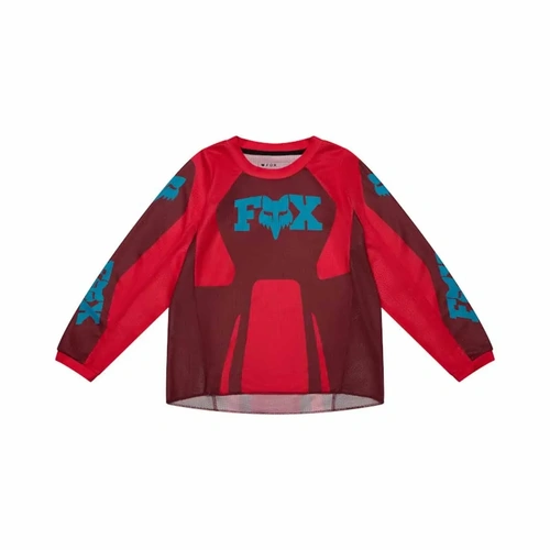 Fox 2027 Kids 180 Raid Jersey - Rust