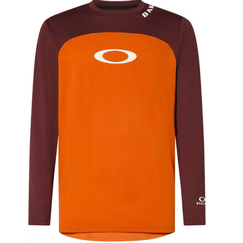 Oakley Free Ride RC Long Sleeve Jersey - Grenache
