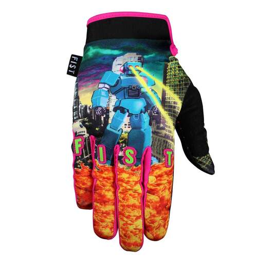 Fist Handwear Youth Strapped Gloves - Robo Vs Dino 