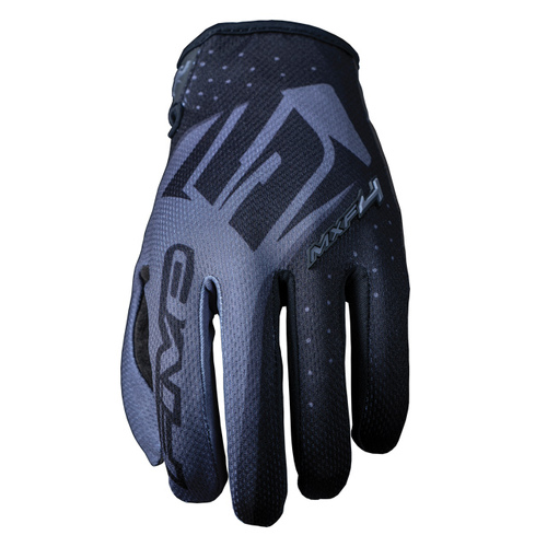 Five MXF 4 Gloves - Black/Grey