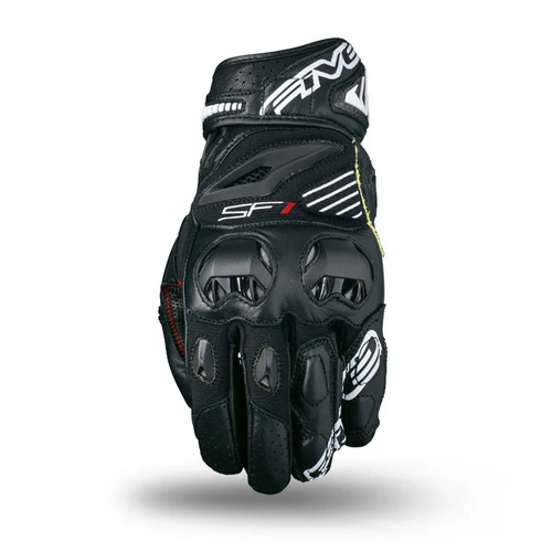 Five SF-1 Leather Gloves - Black