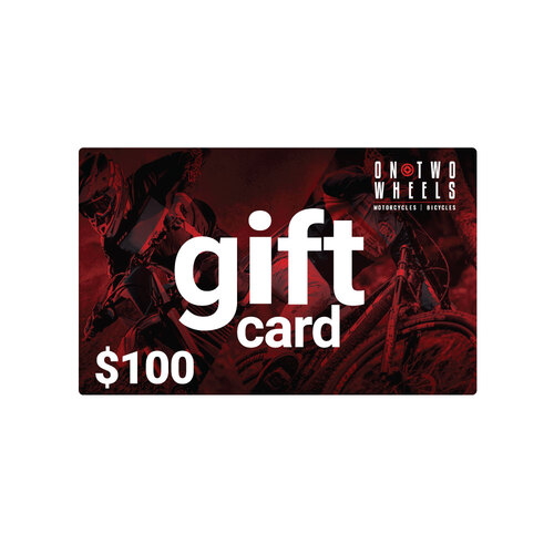 On Two Wheels Gift Card - $100