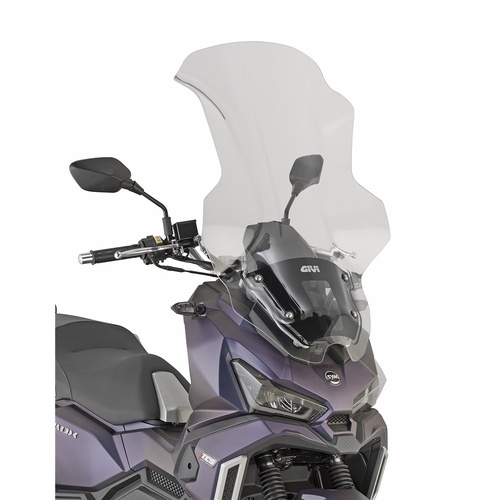 GIVI WINDSCREEN TRANSPARENT - SYM ADX 125 (2024)