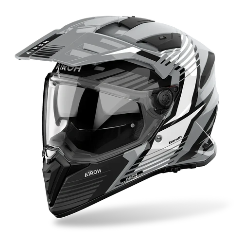 Airoh Bandit Spicy Gloss Grey Helmet