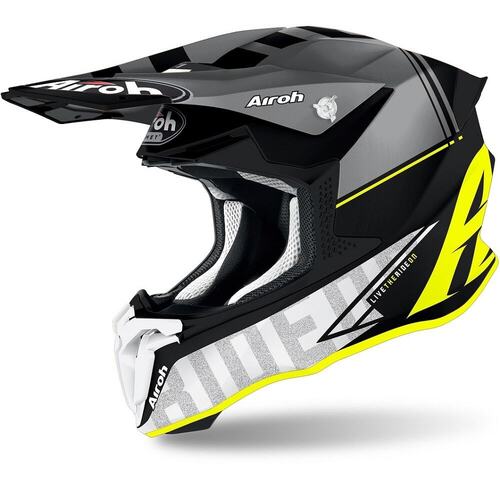 Airoh Twist 2.0 Helmet - Tech/Matte/Yellow