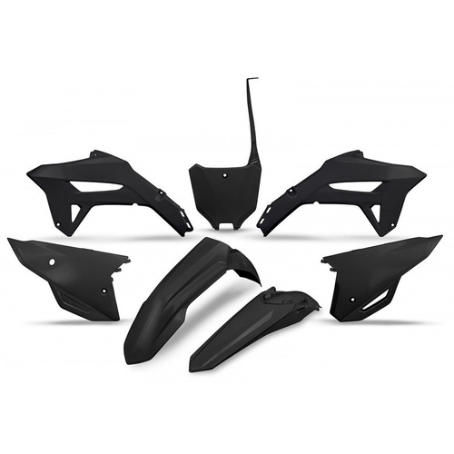 UFO Plastics Kit Honda CRF 250R 22' - 24' CRF 450R 21' - 24' - Black