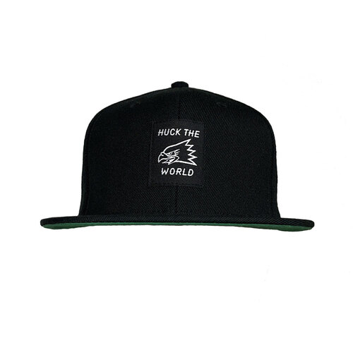 Huck The World HTW Eagle Snapback Black