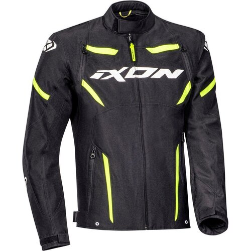 Ixon Striker Jacket - Black/White/Yellow