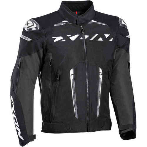 Ixon Blaster Textile Jacket - Black/White