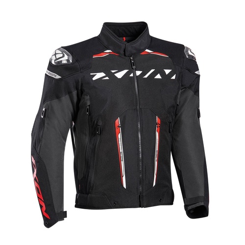 IXON BLASTER JKT BLK/WHT/RED (LG)