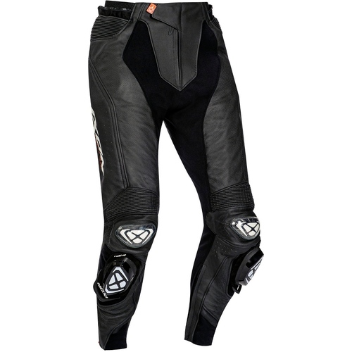 Ixon Vendetta Evo Leather Pants - Black/White