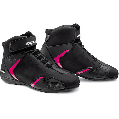 Ixon Gambler WP Womens Boots - Black/Fuchsia