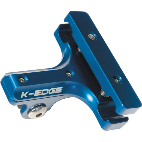 K-Edge GO BIG Pro Saddle Rail Mount - Blue