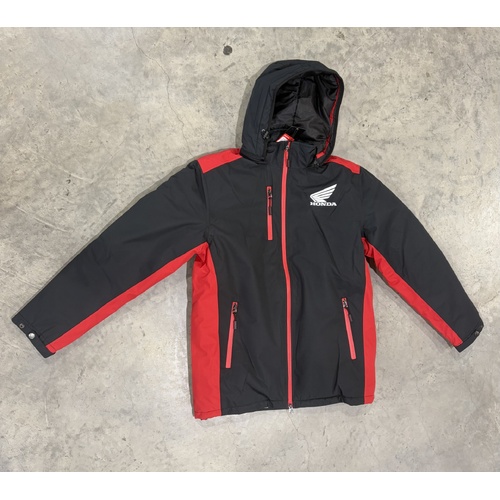 Honda Wing Hooded Jacket - Black / Red