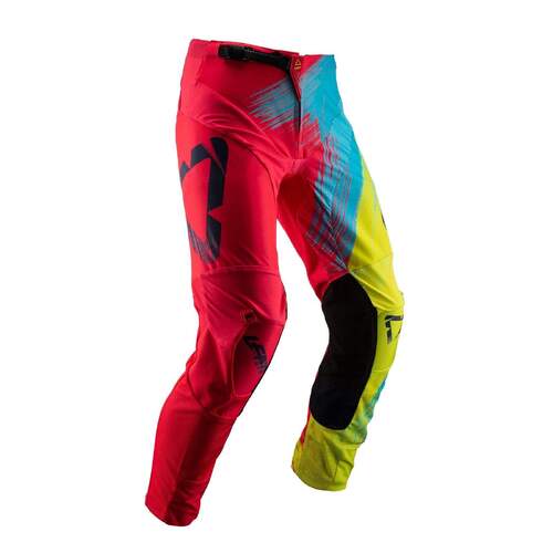 Leatt 2019 GPX 4.5 Pants - Red/Lime- 36