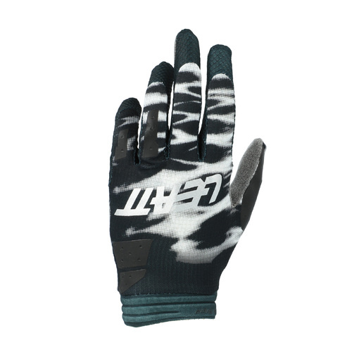 Leatt Gripr Black / White Tiger Moto Gloves - Large