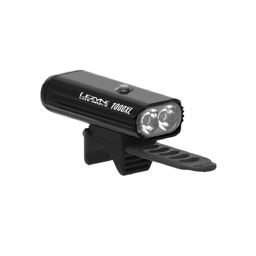 Lezyne Lite Drive 1000XL USB 1000 Lumens LED Front Bike Light - Hi-Gloss Black