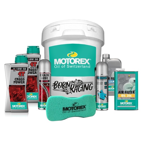 Motorex 4 Stroke Motorcycle Start Up Kit