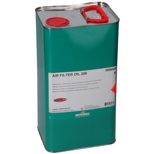 Motorex Air Filter Oil 206 - 5 Litre