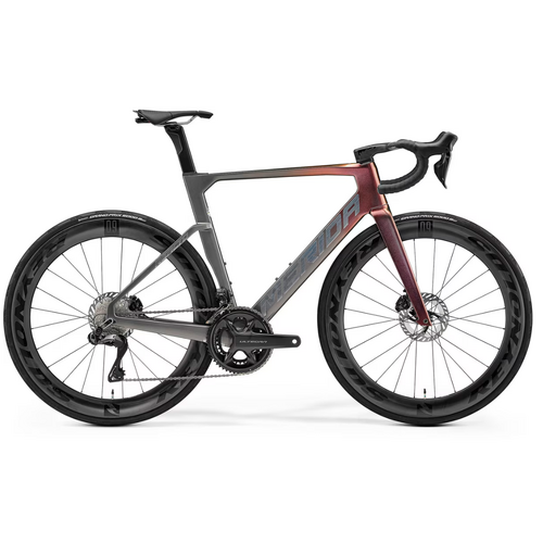 Merida Reacto 8000 Road Race - Small - Rainbow / Gunmetal Grey / Silver