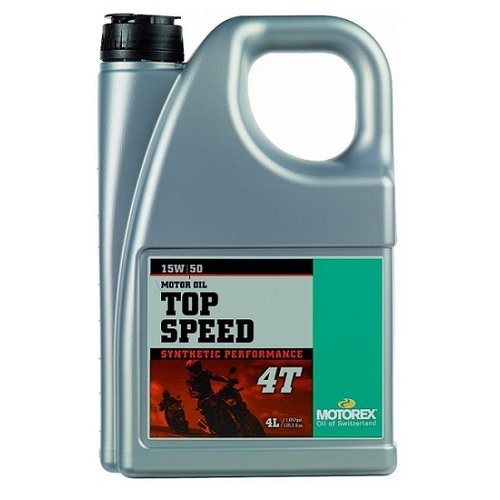 Motorex Top Speed MC 4T 15W50 - 4 Litre