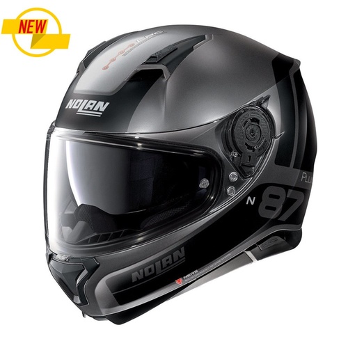 NOLAN N87+ 021 - MATT GRY/BLK (SM)