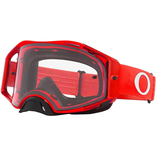 Oakley Airbrake MX Goggle - Red/Clear Lens