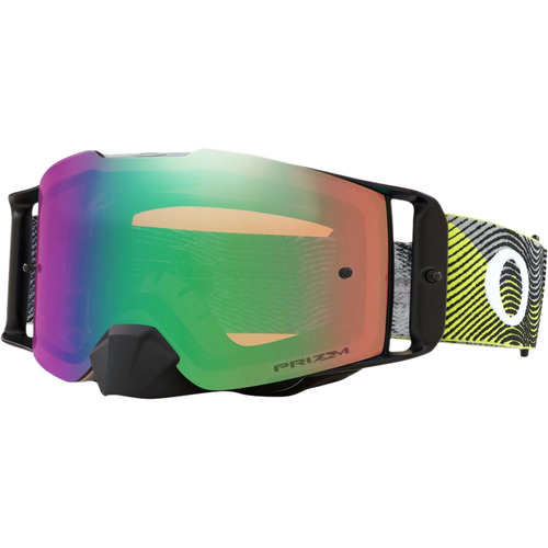 Oakley Front Line MX Goggles - Rut City Green/Gunmetal with Prizm Jade Lens 