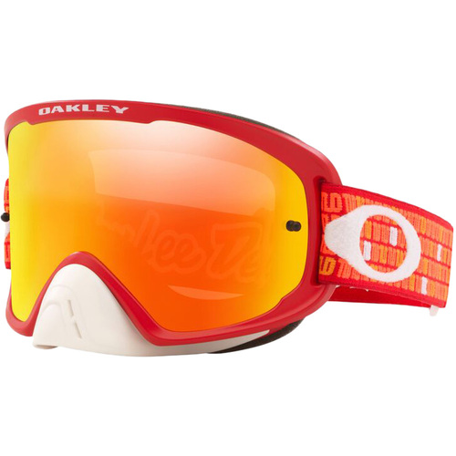 Oakley O-Frame 2.0 Pro TLD Monogram Goggles - Orange/Red with Fire Iridium Lens