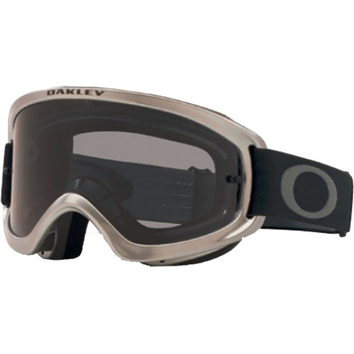 Oakley O-Frame 2.0 XS Pro Goggles - Silver Chrome with Dark Grey Lens