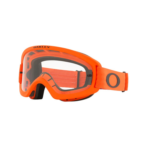 Oakley XS OFRAME 2.0 PRO Motorcycle Goggles Clear Hi Impact Lens - Moto Orange