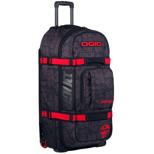 OGIO RIG 9800 DNGR GEAR BAG - BLACK/RED