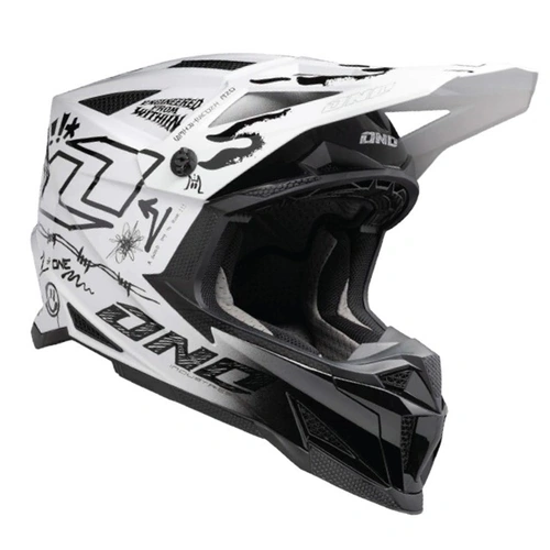 One Industries X-297 Tatted Helmet - White