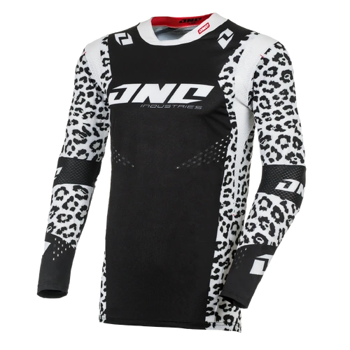 One Industries X-197 Snow Leopard Jersey - Black/White