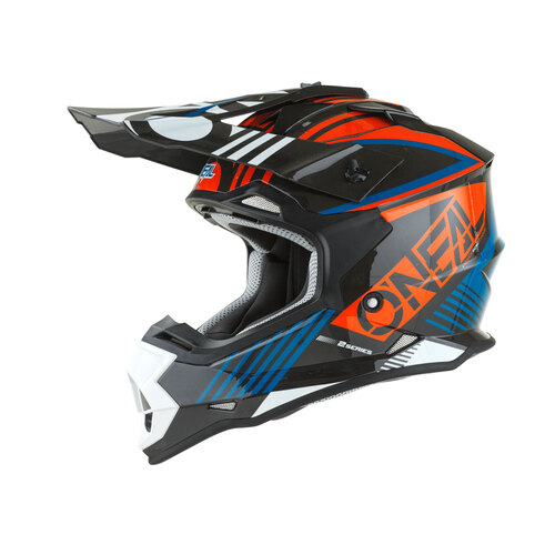 ONeal 2022 2 Series Rush V.22 Youth Helmet - Orange/Blue