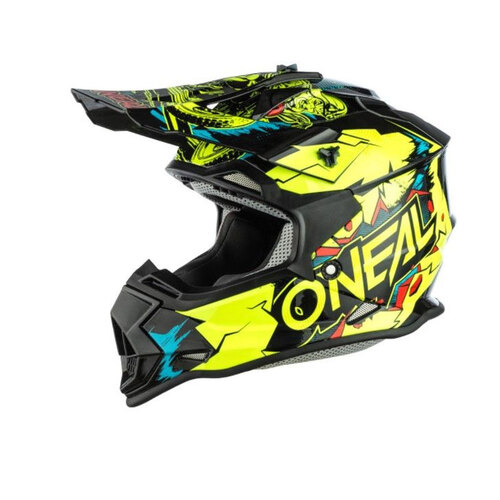 ONeal 2022 2 Series Villain Youth Helmet - Neon Yellow