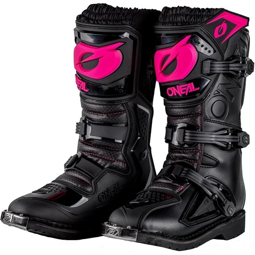 ONeal Rider Pro Adults Womens Boots - Black/Pink
