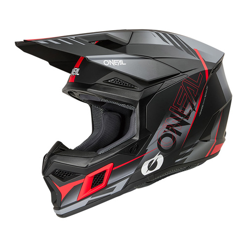 Oneal 2027 3SRS Helmet Haze - Black/Grey/Red