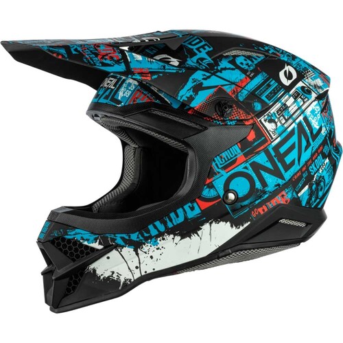 ONeal 2021 3 Series Ride Adults Helmet - Black/Blue