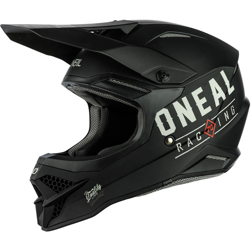 Oneal 2023 3 Series Dirt Helmet - Black/Grey