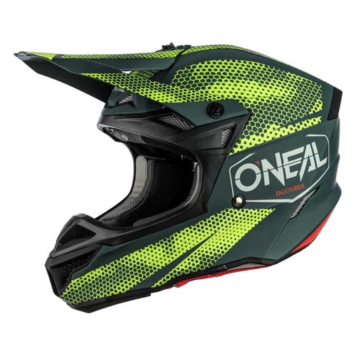 ONeal 2021 5 Series Covert Adult Helmet - Charcoal/Neon Yellow 