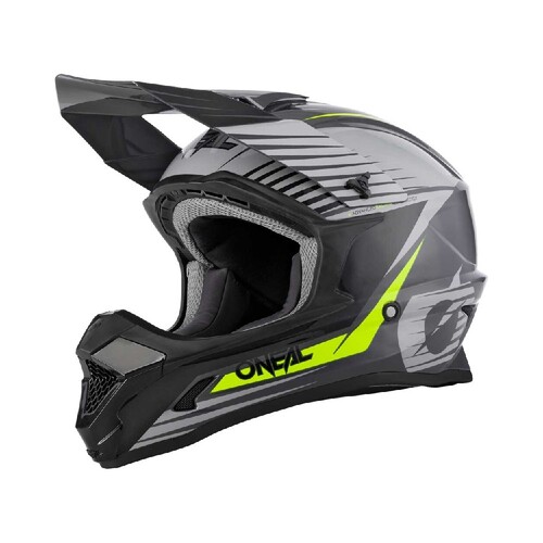 ONeal 2021 1 Series Stream Grey/Neon Adults Helmet