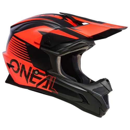 Oneal 2023 Youth 1 SRS Stream V.23 Helmet - Black/Red