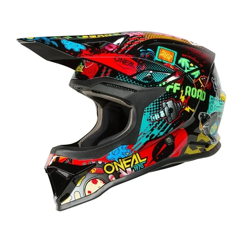 Oneal 2026 1 SRS Vibrant Multi Youth Helmet
